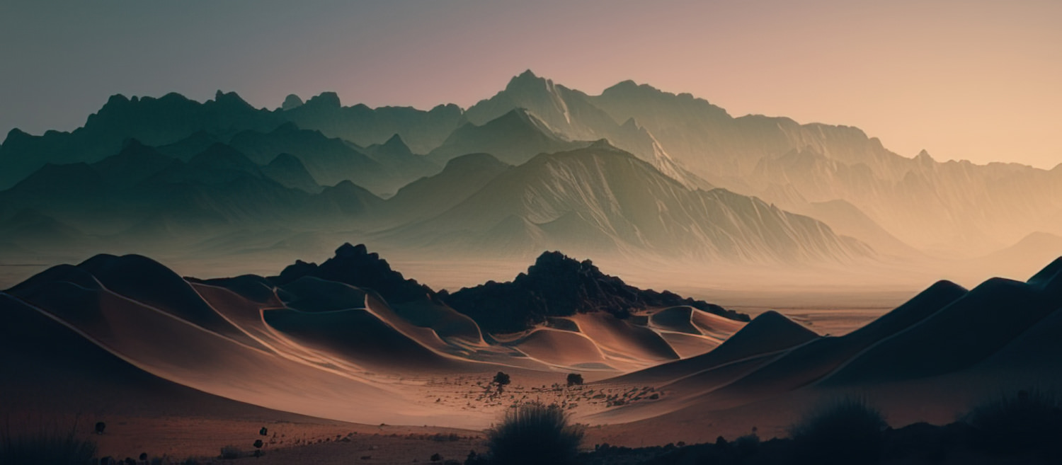 Mountainous Desert